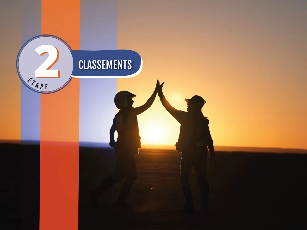 Classements – Étape 2