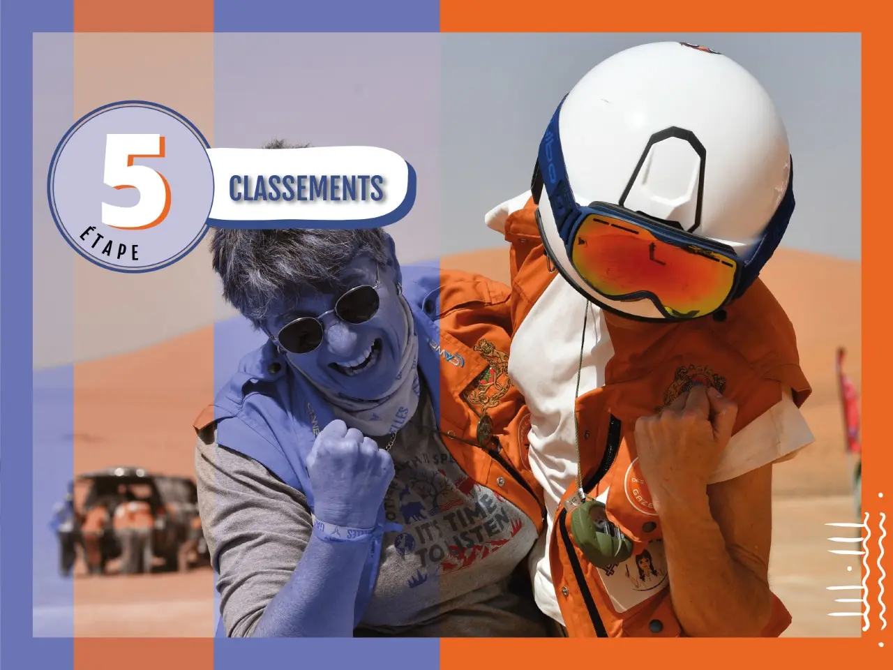 Classements – Étape 5