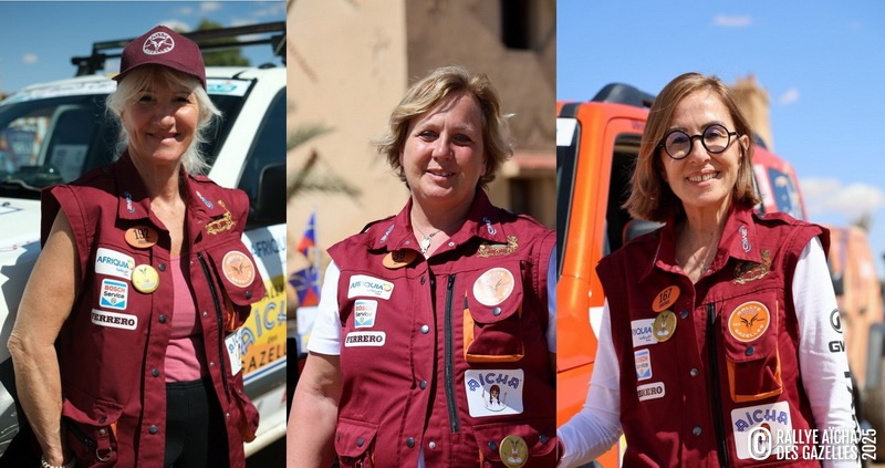 Prune, Betty, Dounia : des Gazelles chevronnées et toujours passionnées